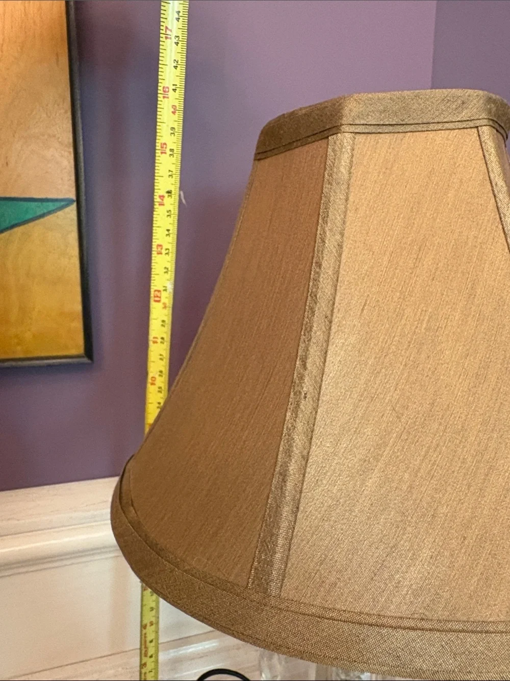 Vintage Glass Lamp